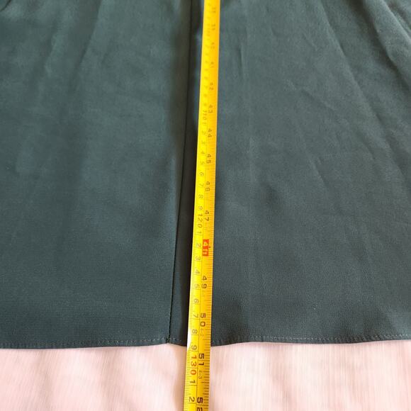 Celine New York Dress Womens M/L Green Maxi Rhinestones Crochet Evening Designer - Picture 14 of 16